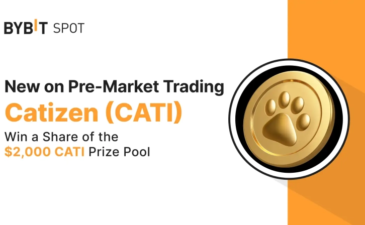 Catizen (CATI) Now on Bybit! $10 CATI Prize for New Users for 200 Lucky People!