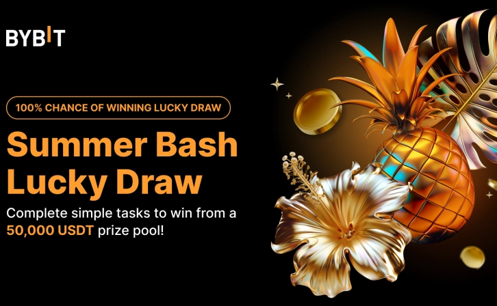 Participate in the Bybit Summer Party Lucky Draw!