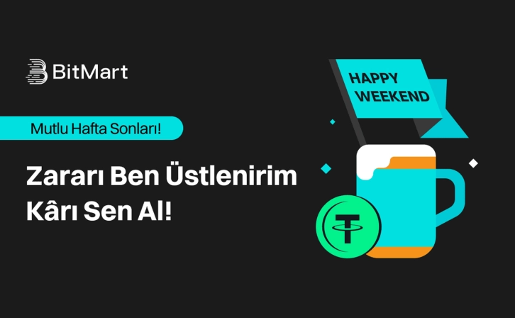 BitMart Launches "Happy Weekend" Event: I Cover the Loss, You Take the Profit! Reward Amount: 50,000 USDT
