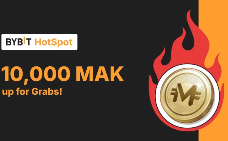 $MAK Special Event from Bybit: 10,000 $MAK Prize Pool