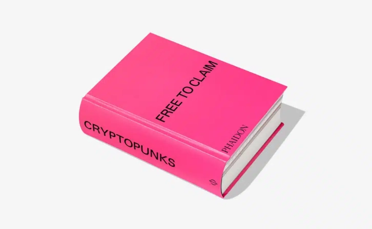"CryptoPunks: Free to Claim" Book by Phaidon