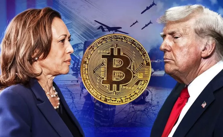 Crypto World Divided Between Trump and Harris