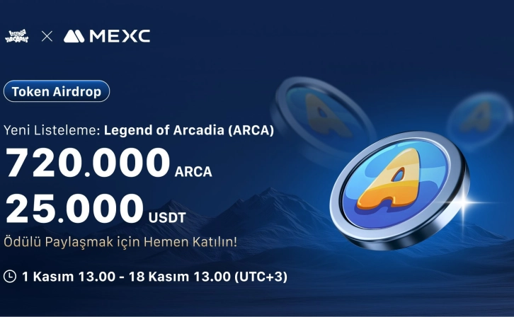 720,000 ARCA and 25,000 USDT Prize Pool in MEXC
