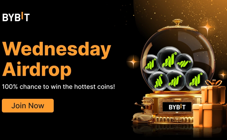 Bybit Wednesday Airdrop: Everyone Wins!