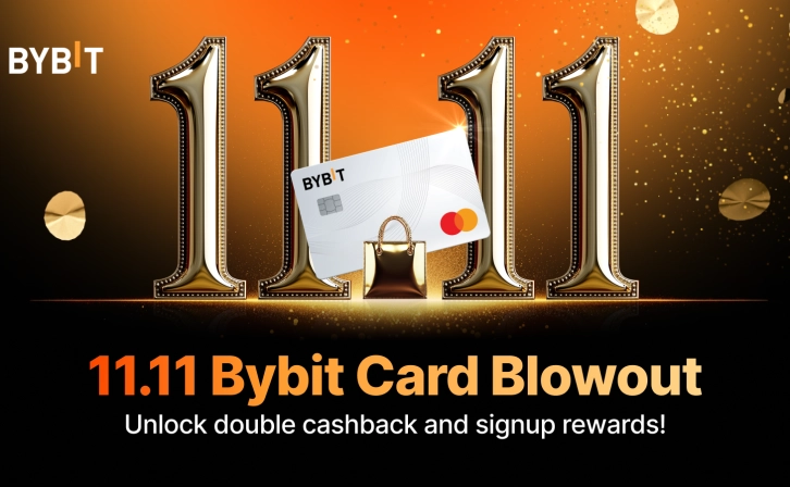 Bybit 11.11 Card Campaign: Win Double Rewards!