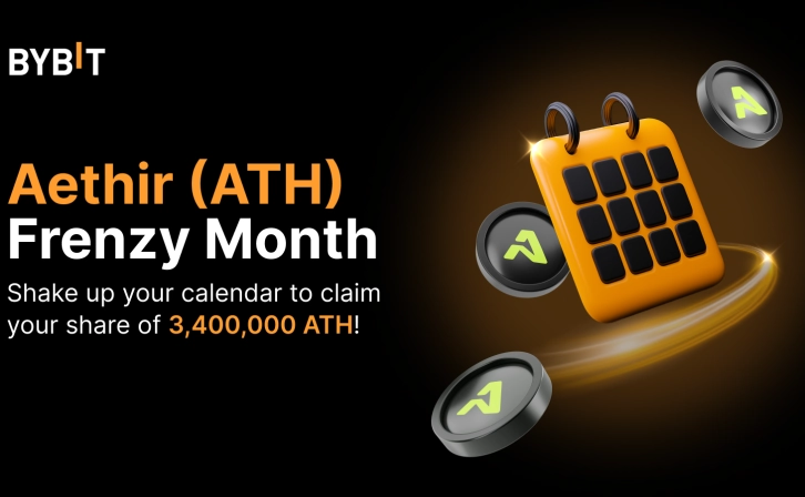 Aethir (ATH) Hype on Bybit: 3,400,000 ATH Prize Pool!