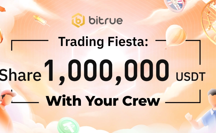 Bitrue 1 Million USDT Awarded Trading Festival has Started! Bitrue Launched Trading Festival with 1,000,000 USDT Prize!