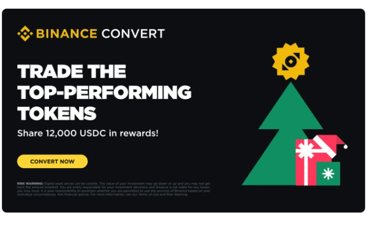 12,000 USDC Reward Opportunity from Binance Convert