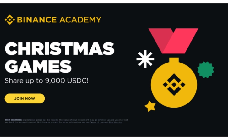 Binance Christmas Games Started: 9,000 USDC Prize!
