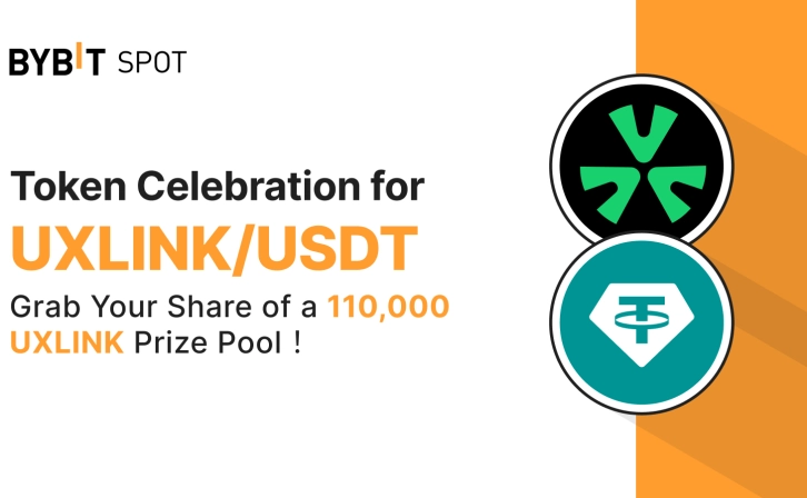 110,000 UXLINK Prize Pool from Bybit!