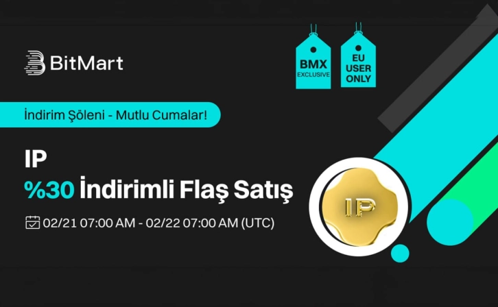 Bitmart IP Token Flash Sale: 120 %profit opportunity!