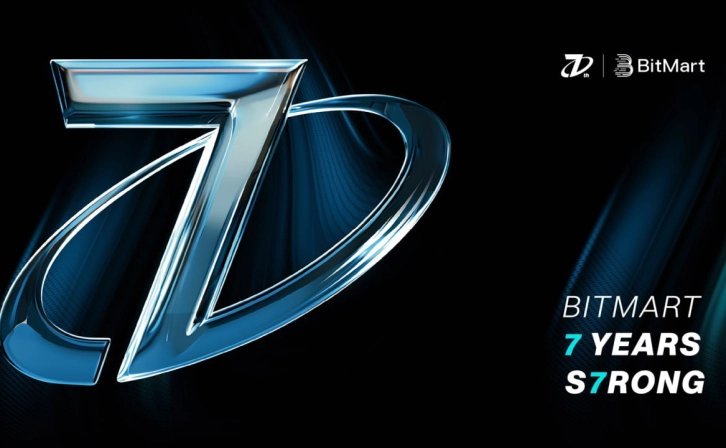 Bitmart celebrates its 7th anniversary!