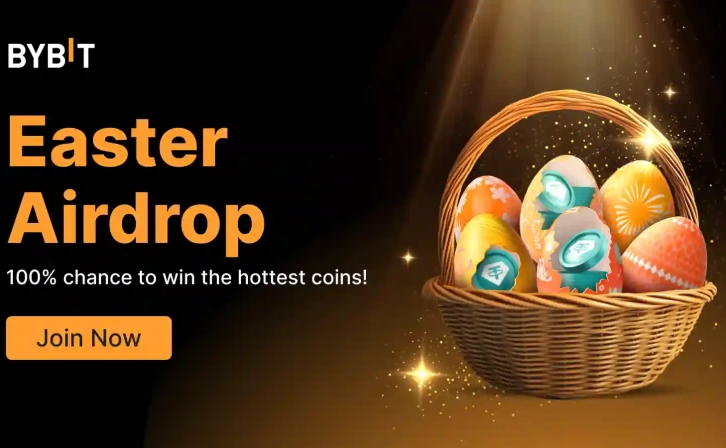 Bybit Easter AirDrop started