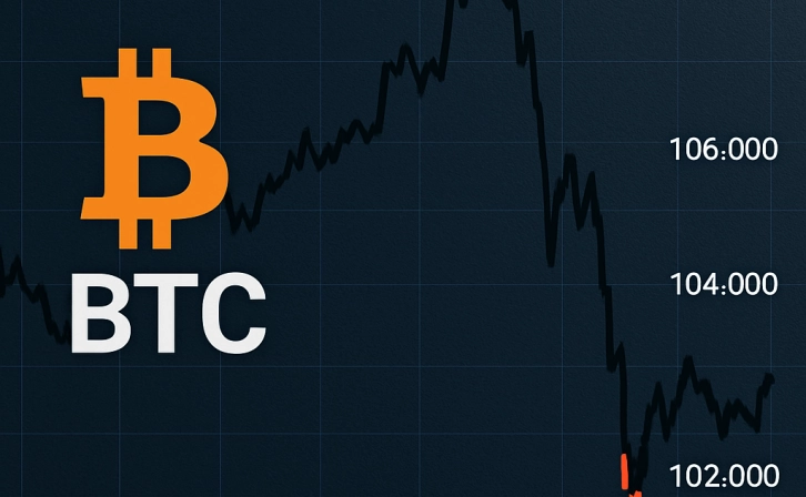 Bitcoin fell from 106,000 dollars to 102,800: 670 million dollars liquidation wave