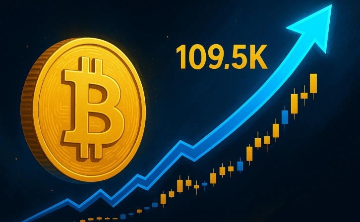 Light rise for 109,500 dollars in Bitcoin: found close support to the summit of all time