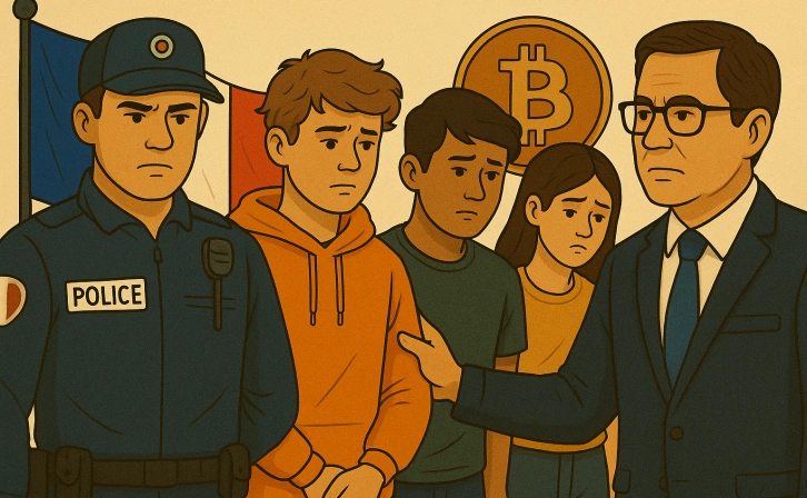 25 young defendants in the attacks on crypto rich in France: ages between 16 and 23