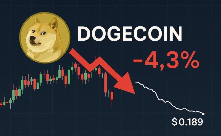 Dogecoin is trying to get back the level of $ 0.19: Bear pressure continues