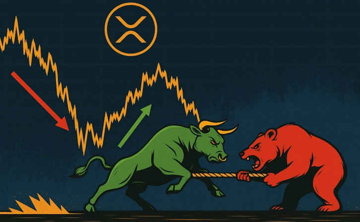 The XRP price fluctuated hard: bounces from $ 2.07 to see $ 2.20