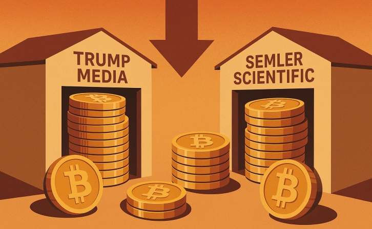 Trump Media and Semler Scientific: Are the cheapest companies in the Bitcoin Treasury strategy?