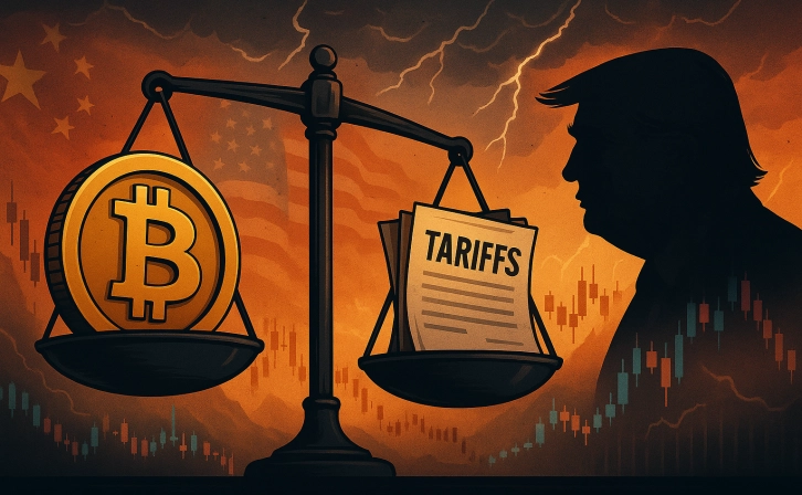 Trump's tariff rest decreased to Bitcoin 107,800 dollars: hard jolt in risky assets