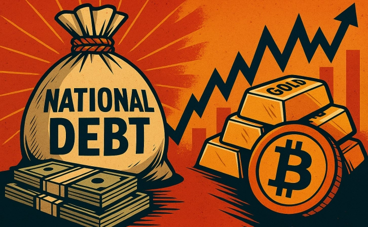 USA Strong demand for 10 -year bond: debt crisis concern Bitcoin and gold raised the agenda