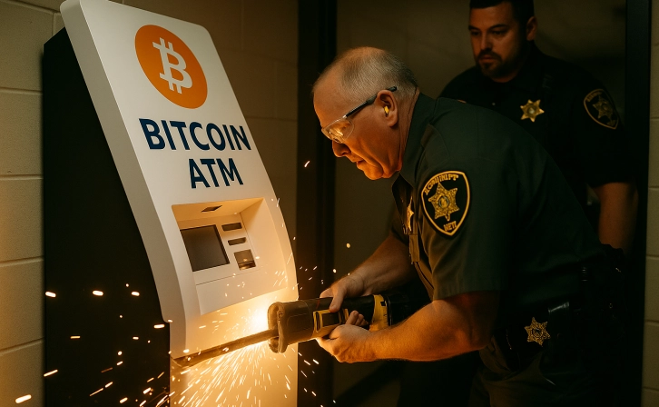 Texas police opened Bitcoin ATM with physical intervention: $ 25 thousand dollars intervening in fraud created controversy
