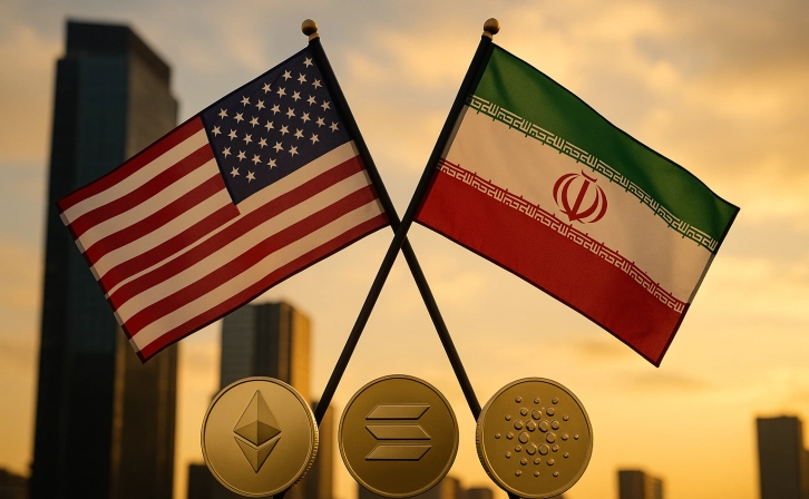 Trump's ceasefire announcement flying the crypto: ETH, left and island rose 7 %