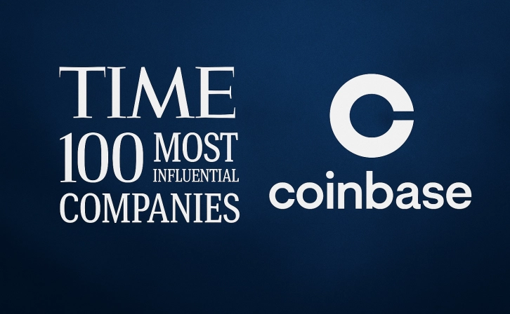 Coinbase took part in TIME's 100 most influential companies' list of 2025